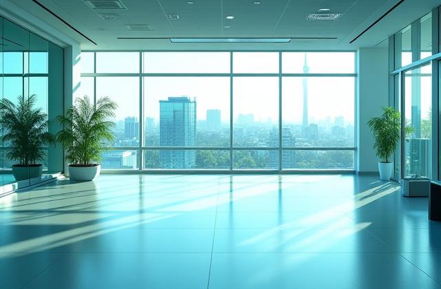 Clean modern office space with professional touch